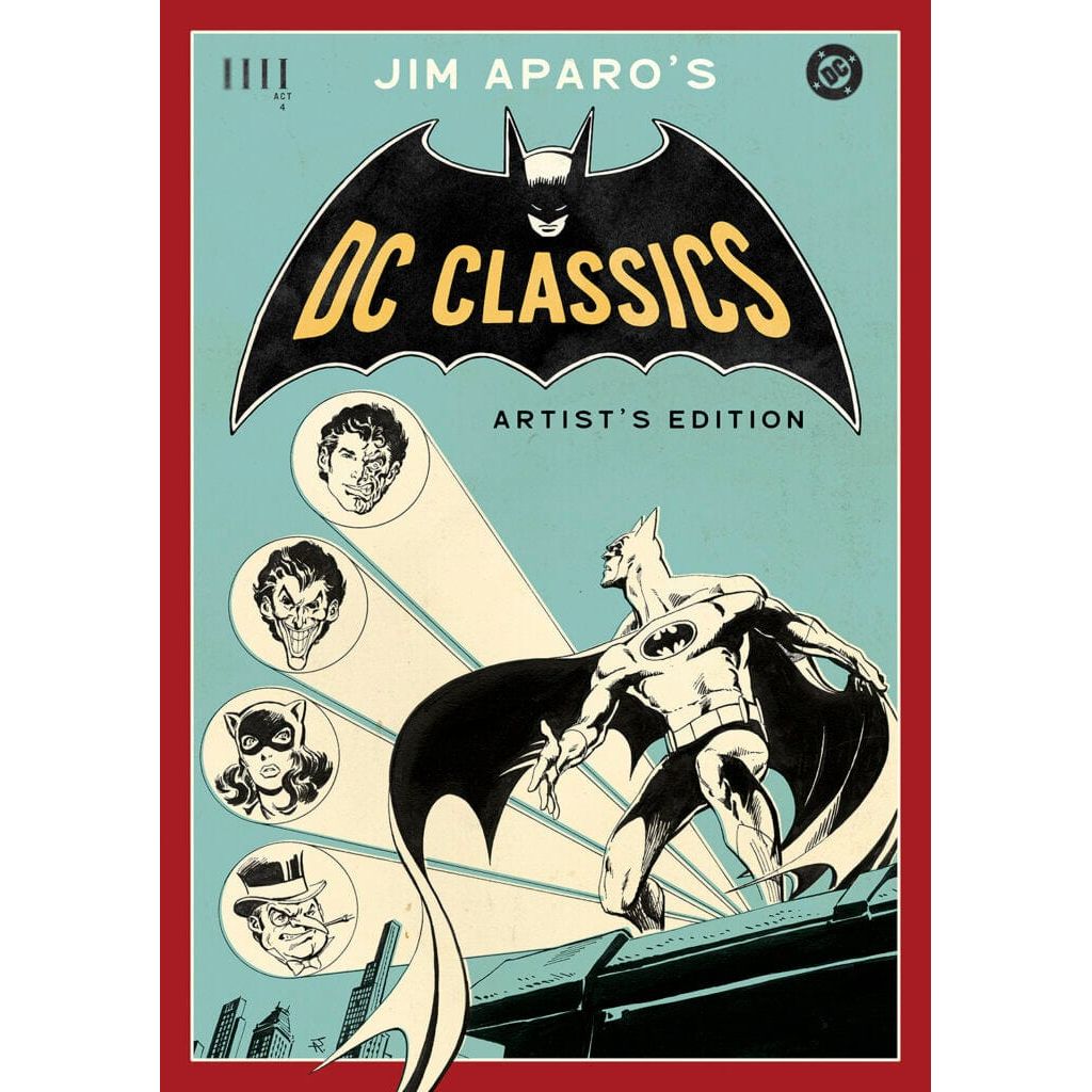 JIM APAROS DC CLASSICS ARTISTS EDITION HC JIM APARO CVR In-Store Date: 12/17/25