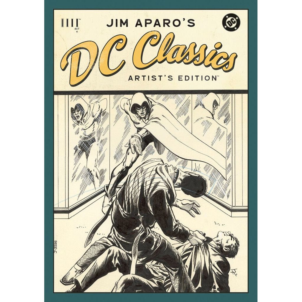 JIM APAROS DC CLASSICS ARTISTS EDITION HC DIRECT MARKET EXCLUSIVE JIM APARO CVR In-Store Date: 12/17/25