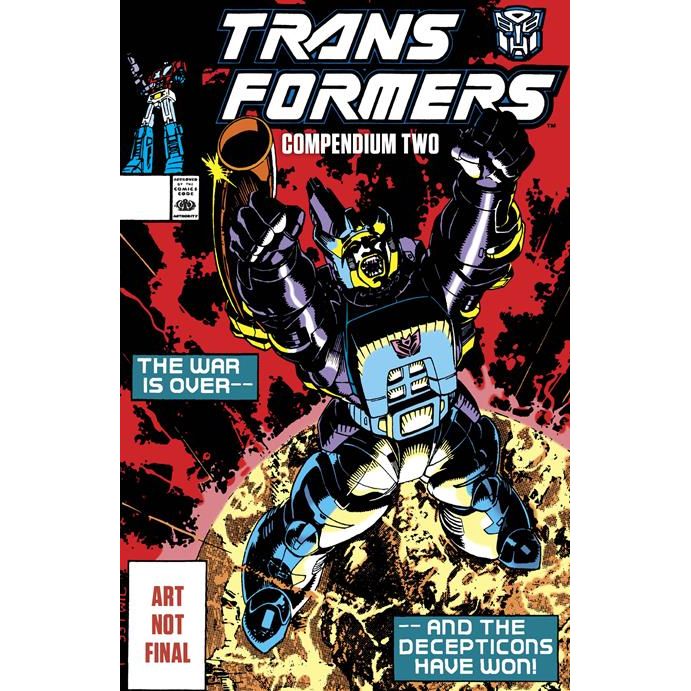 TRANSFORMERS COMPENDIUM TP BOOK 2 DIRECT MARKET EXCLUSIVE JIM LEE CVR In-Store Date: 10/8/2025 (Copy)