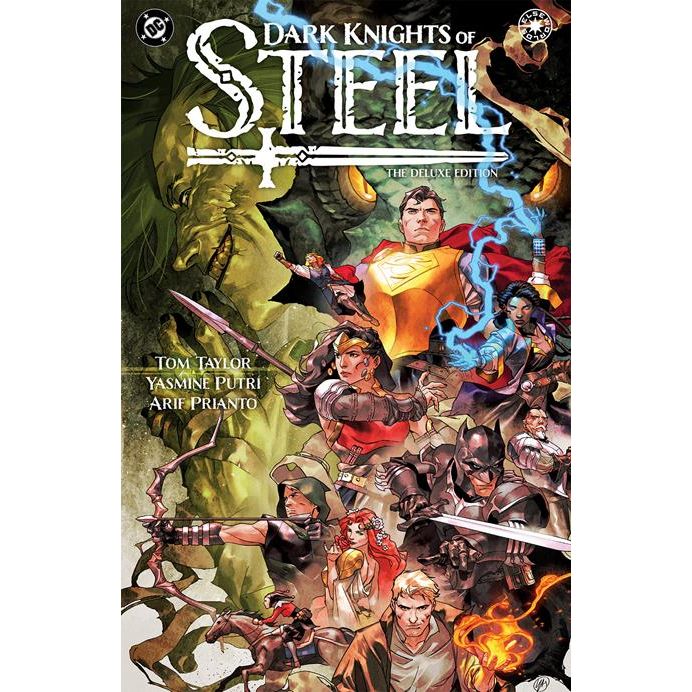 DARK KNIGHTS OF STEEL THE DELUXE EDITION HC BOOK MARKET