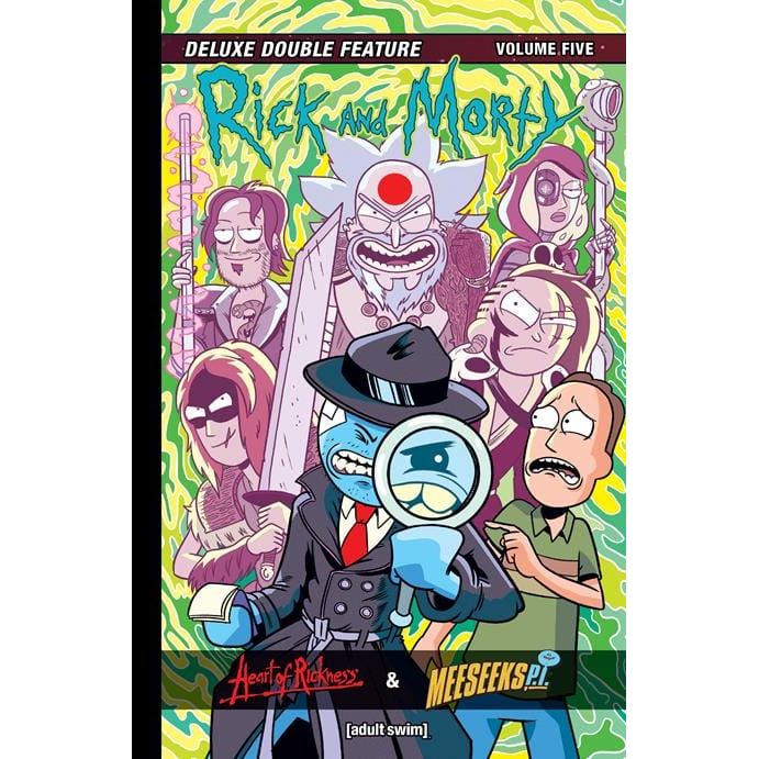 RICK AND MORTY DELUXE DOUBLE FEATURE HC VOL 5 (MR)