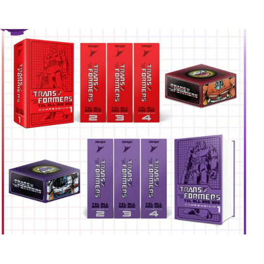 THE TRANSFORMERS: TIL ALL ARE ONE Compendium Hardcover box set - Autobot & Decepticon Editions Autobot Edition: KICKSTARTER EXCLUSIVE WITHSTRETCH GOALS