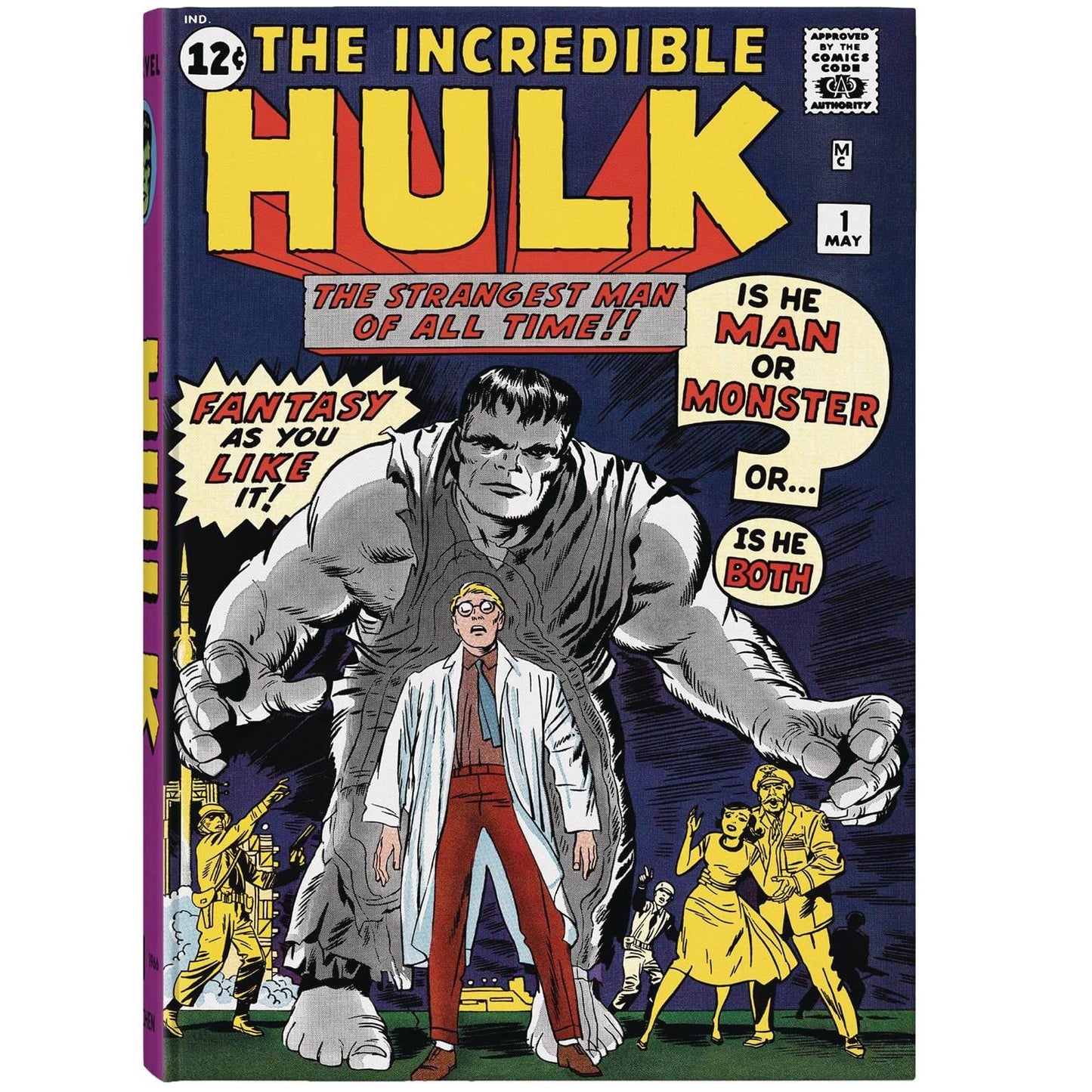 MARVEL COMICS LIBRARY HC INCREDIBLE HULK 1962-1966