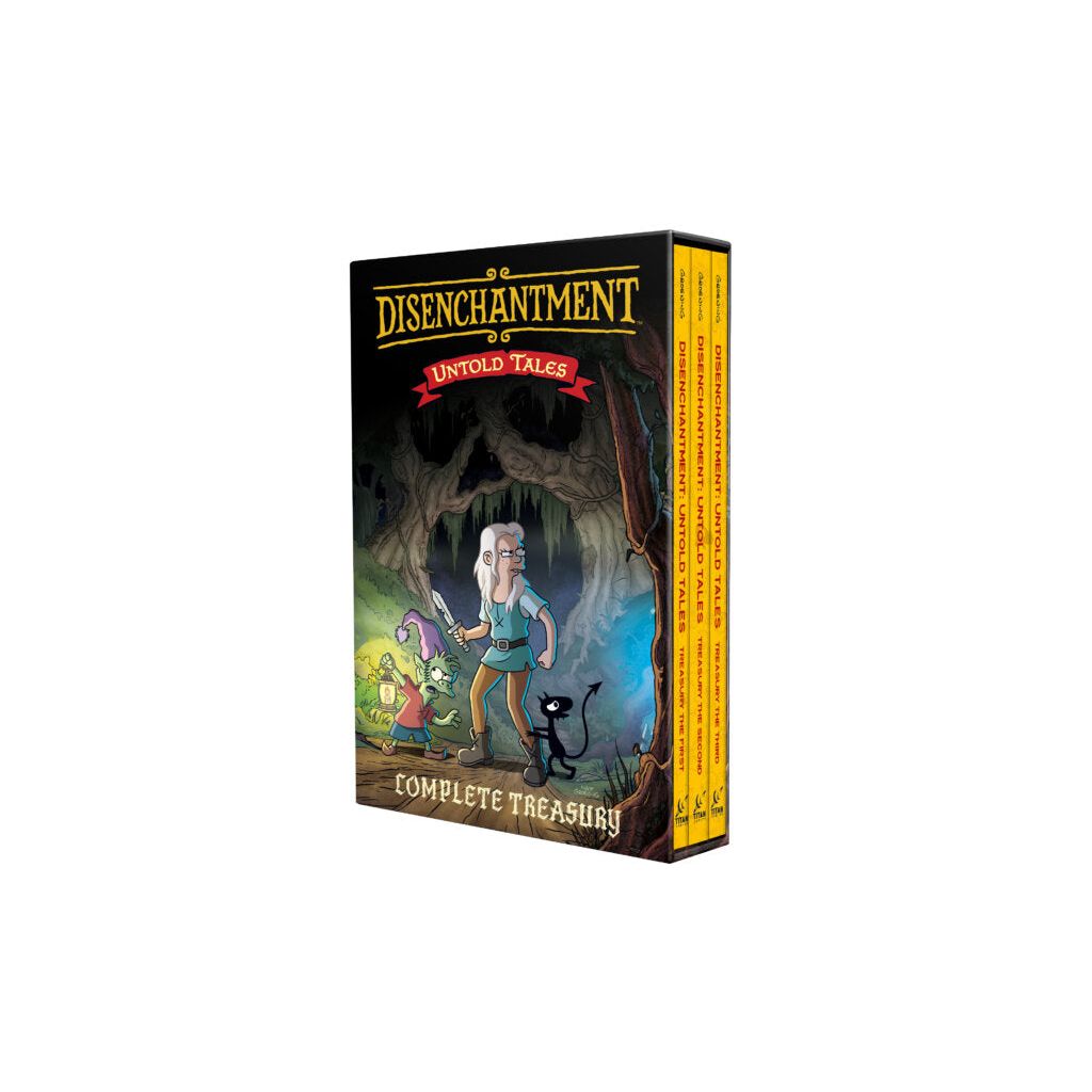 DISENCHANTMENT HC VOL 01-03 SLIPCASE SET In-Store Date: 9/24/2025