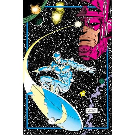 SILVER SURFER: RETURN TO THE SPACEWAYS OMNIBUS RON LIM COVER