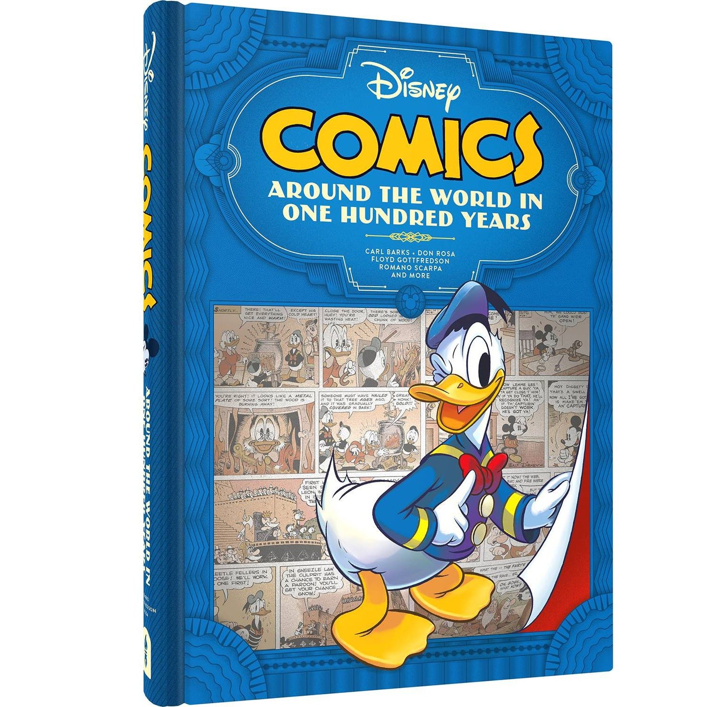 DISNEY COMICS HC AROUND THE WORLD IN ONE HUNDRED YEARS DELUXE EDITION In Shops: Nov 13, 2024