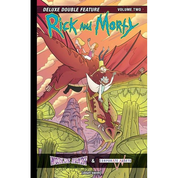RICK AND MORTY DELUXE DOUBLE FEATURE VOL 2 HC (MR)