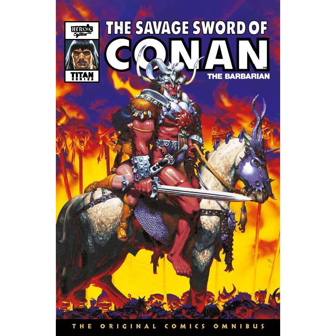 The Savage Sword Of Conan: The Original Comics Omnibus Vol.9 (DM Edition) In Shops: 12/17/24
