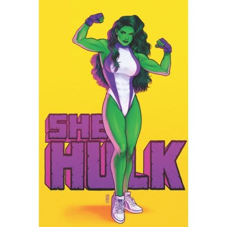 SHE-HULK BY RAINBOW ROWELL OMNIBUS JEN BARTEL COVER