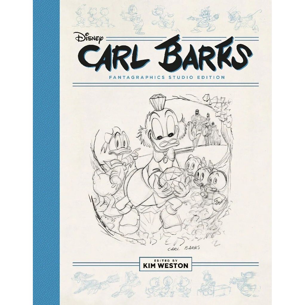 Carl Barks Pencils and Storyboards HC King Scrooge the First and Other Stories: The Fantagraphics Studio Edition - On Sale Date: Sep 16, 2026