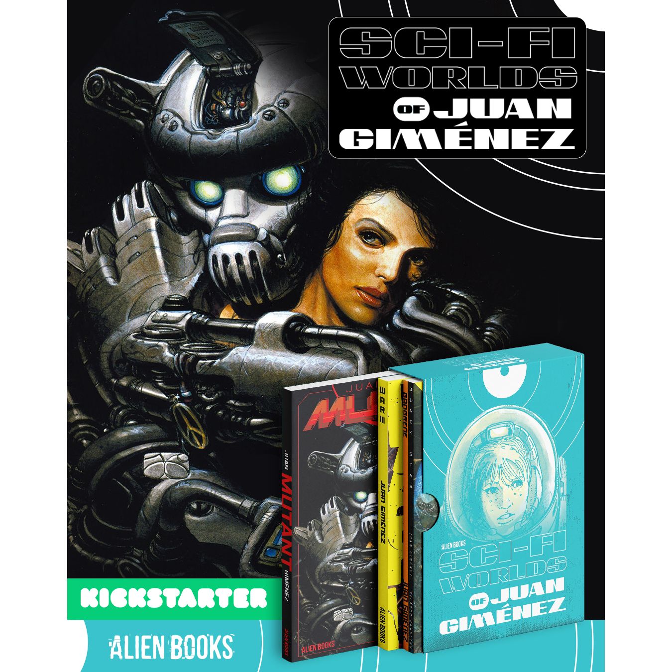 Sci-Fi Worlds of Juan Giménez Graphic Novel Box Set