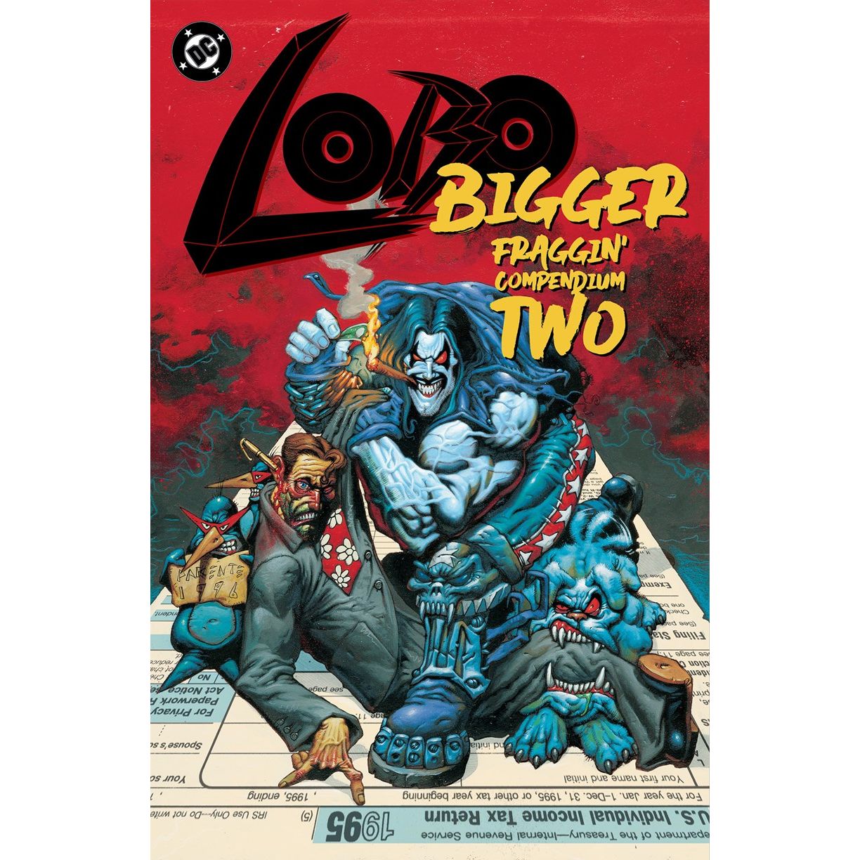 Lobo: Bigger Fraggin' Compendium Two TPB - In Store Date: May 25, 2027