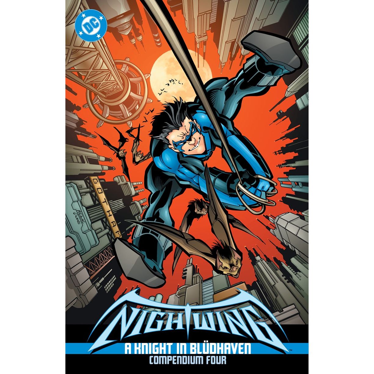Nightwing: A Knight in Bludhaven Compendium Four TPB - In Store Date: May 18, 2027