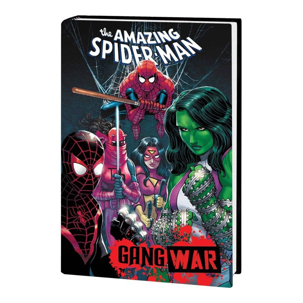 SPIDER-MAN: GANG WAR OMNIBUS HC JOHN ROMITA JR. COVER