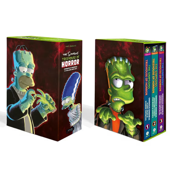 The Simpsons Treehouse of Horror Ominous Omnibus HC (3 Volume Box Set)