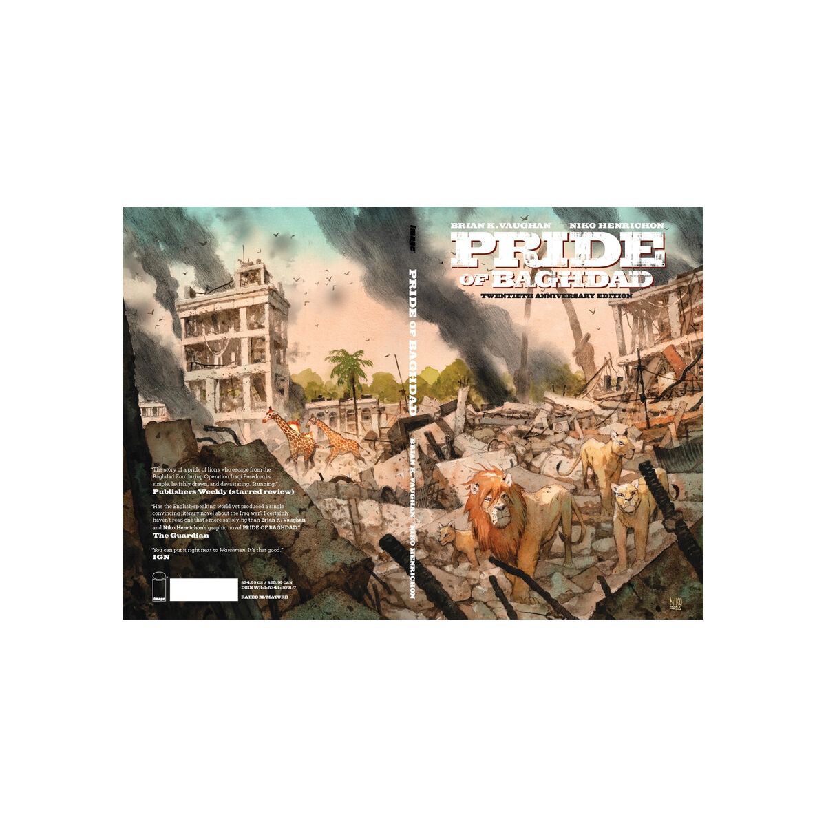 Pride of Baghdad: The 20th Anniversary Edition HC - In Store Date: September 23, 2026