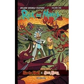 RICK AND MORTY VOL 1 DELUXE DOUBLE FEATURE HC