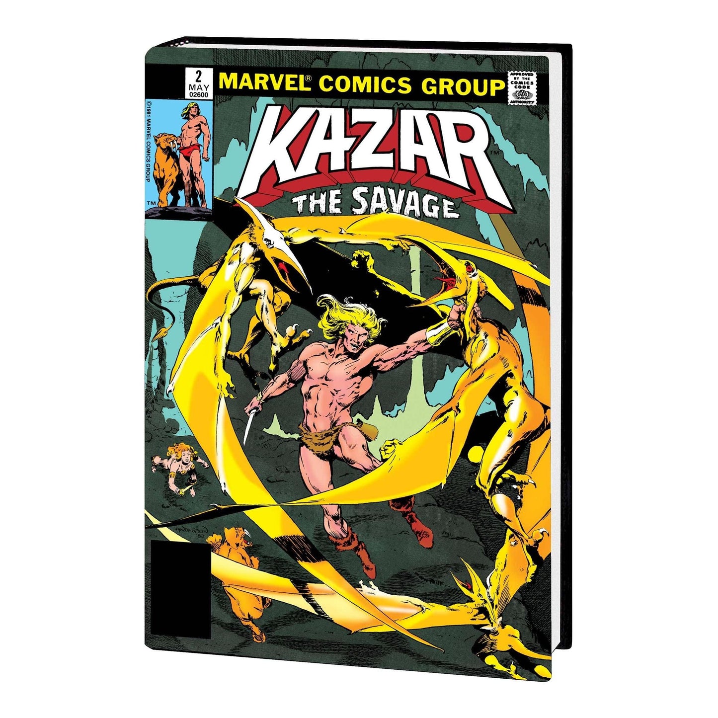 KA-ZAR SAVAGE OMNIBUS HC ANDERSON ACTION DM VAR