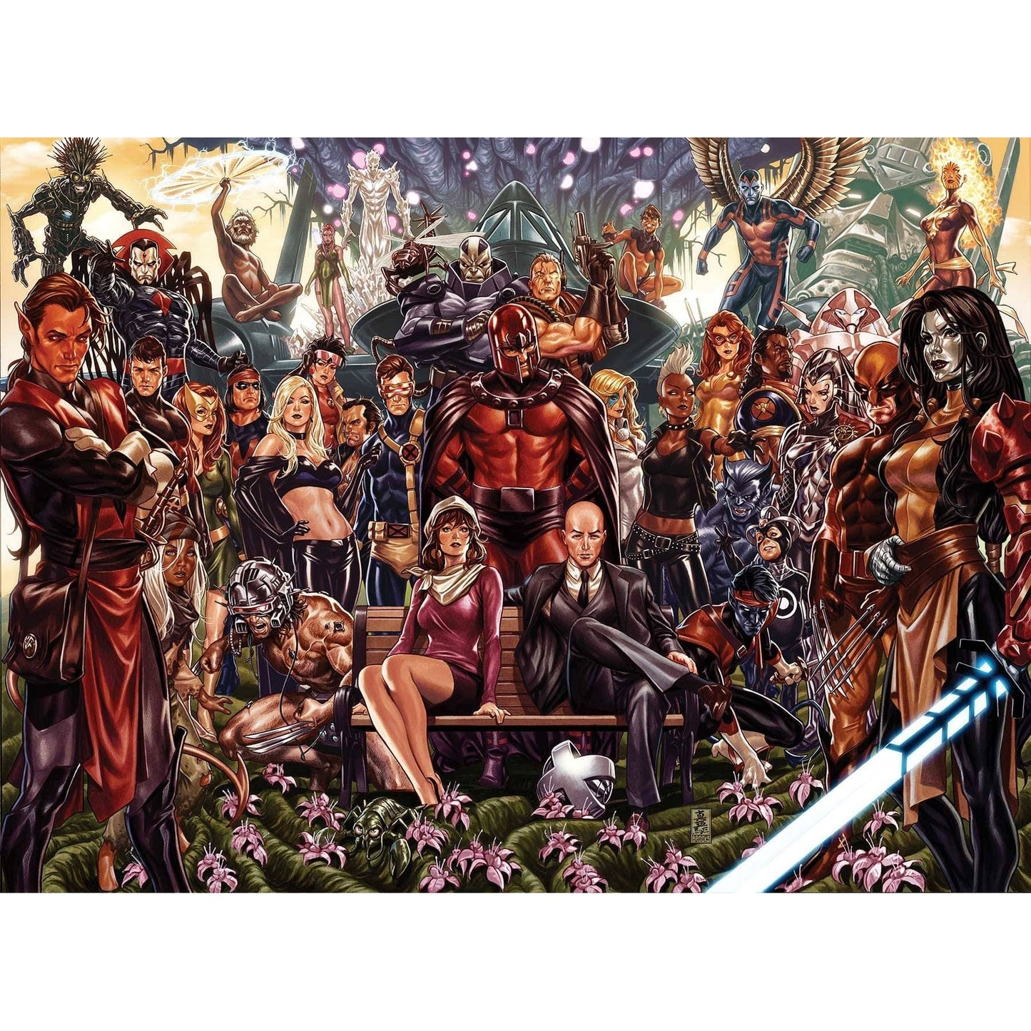 MARVEL PORTFOLIO MARK BROOKS