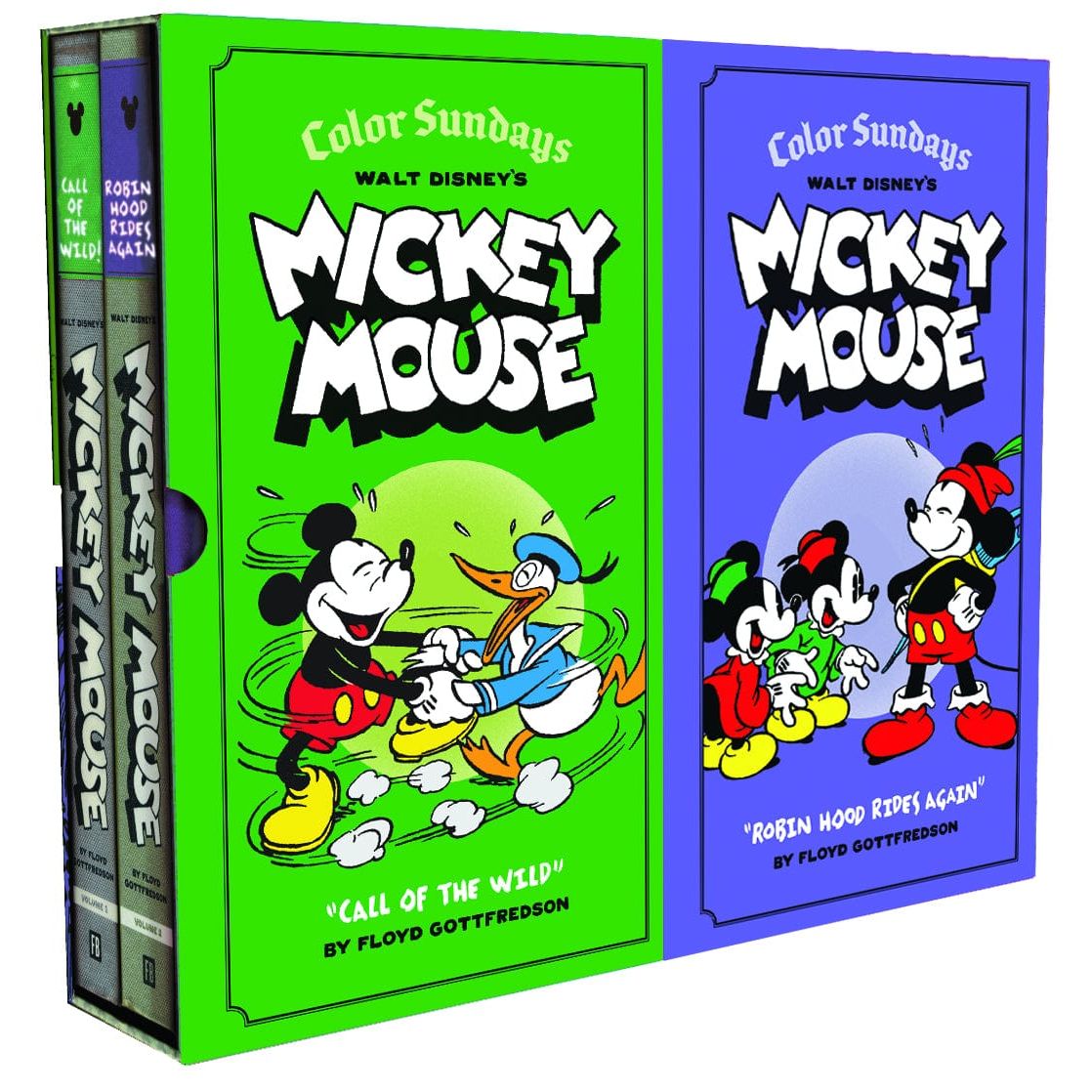 DISNEY MICKEY MOUSE COLOR SUNDAYS BOX SET VOL 01