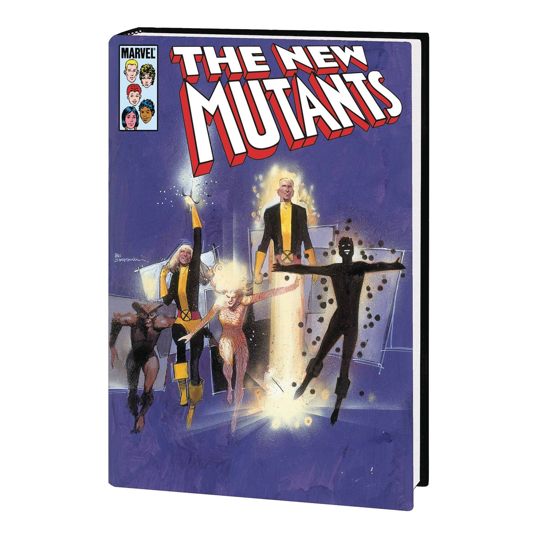 Bill Sienkiewicz The New Mutants 123 NEW MUTANTS OMNIBUS HC