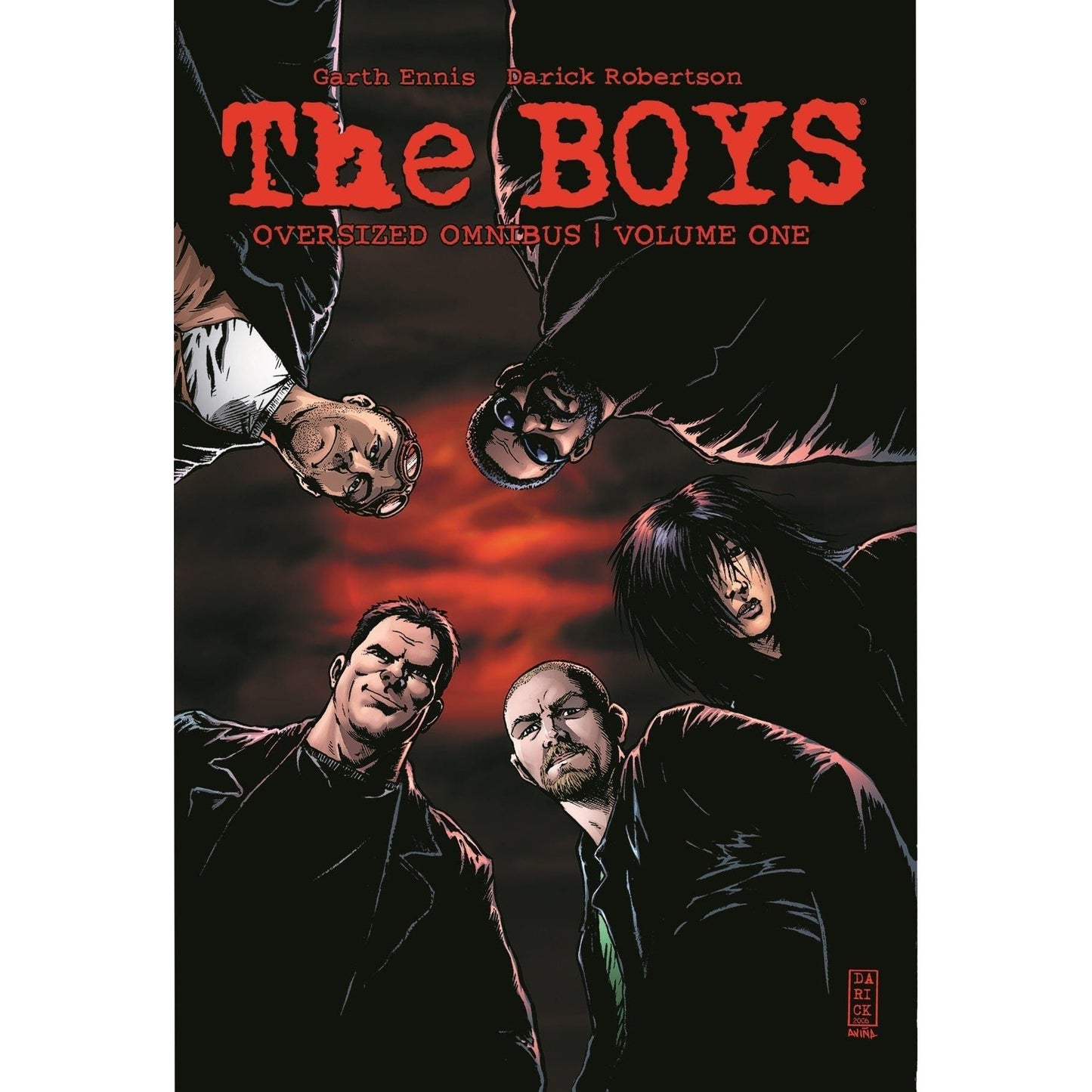 The Boys Hardcover Omnibus Volume 1 Signed Edition
