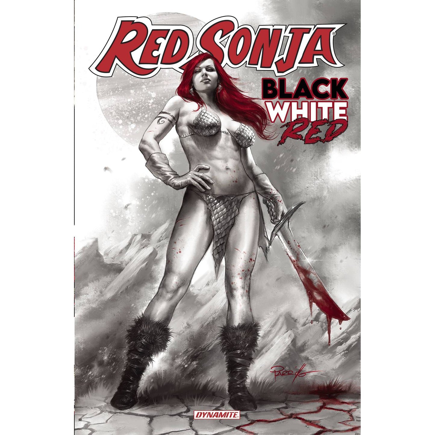 RED SONJA BLACK WHITE RED HC SGN ED VOL 01