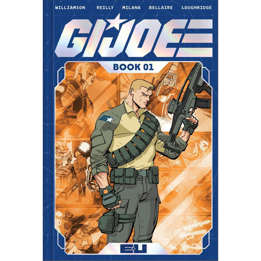 GI JOE DLX ED HC BOOK 01 In-Store Date: 6/3/2026
