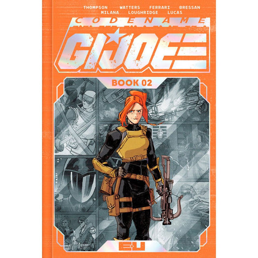 CODENAME GI JOE DELUXE EDITION HC BOOK 02 MARCO FERRARI SPOT FOIL CVR