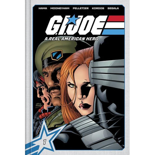 GI JOE A REAL AMERICAN HERO DLX HC BOOK 01