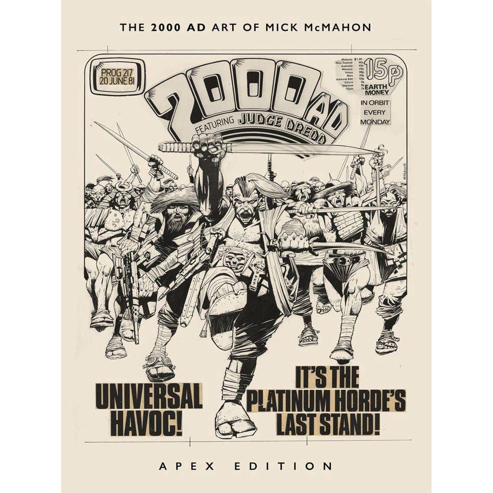 2000 AD ART OF MICK MCMAHON APEX EDITION HC
