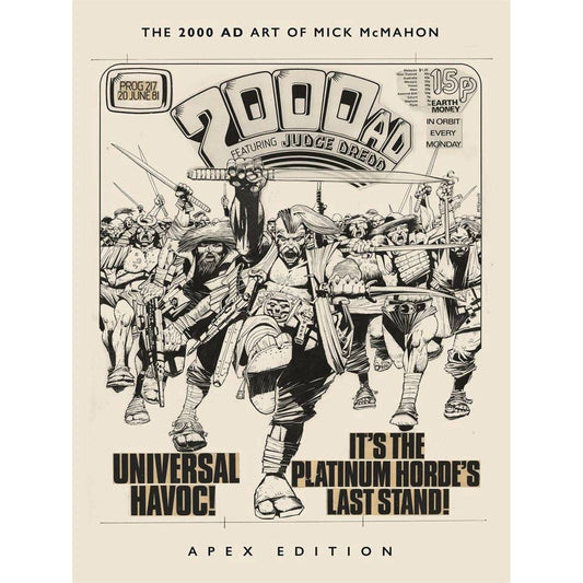 2000 AD ART OF MICK MCMAHON APEX EDITION HC