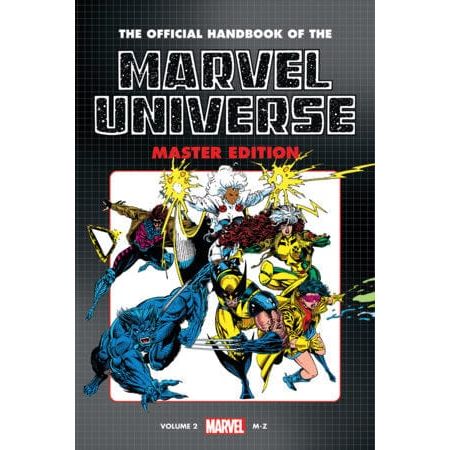 OFFICIAL HANDBOOK OF THE MARVEL UNIVERSE: MASTER EDITION OMNIBUS VOL. 2 X-MEN COVER [DM ONLY]