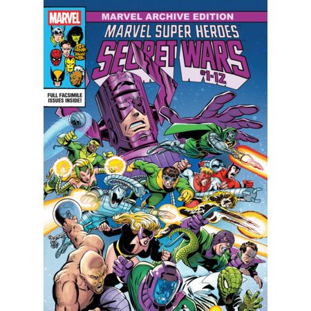 Marvel Archive Edition: Marvel Super Heroes Secret Wars Gallery Edition Mike Zeck Hidden Gem Cover [DM Only] On Sale 09/16/2025
