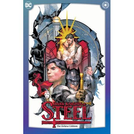 DARK KNIGHTS OF STEEL THE DELUXE EDITION HC BOOK MARKET