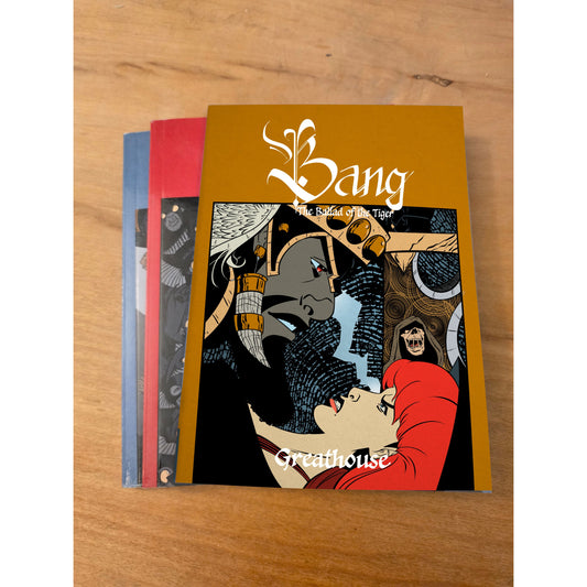 Bang: The Ballad of the Tiger Volumes 1, 2 & 3 of Bang Pre-Order Jan 2026 PANELBOUNDCOMICS EXCLUSIVE