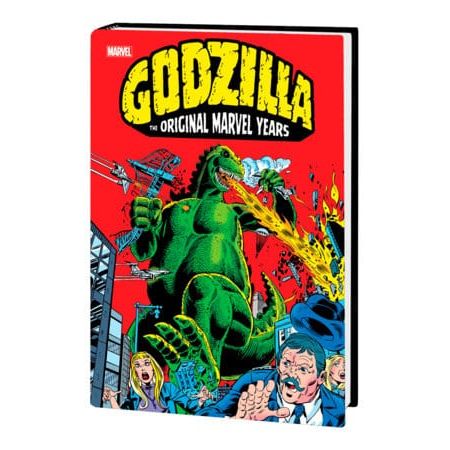 GODZILLA: THE ORIGINAL MARVEL YEARS OMNIBUS HERB TRIMPE FIRST ISSUE COVER [DM ONLY]