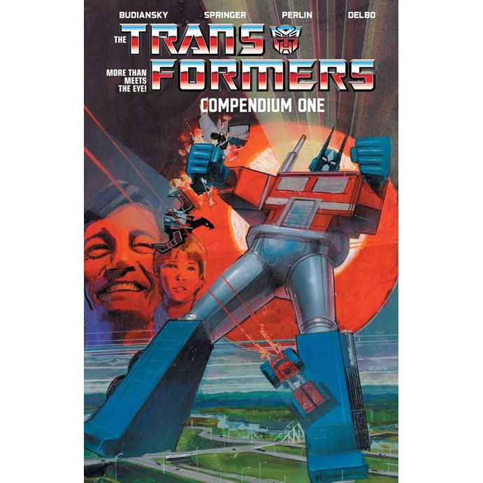 TRANSFORMERS COMPENDIUM TP VOL 01 DIRECT MARKET EXCLUSIVE BILL SIENKIEWICZ CVR
