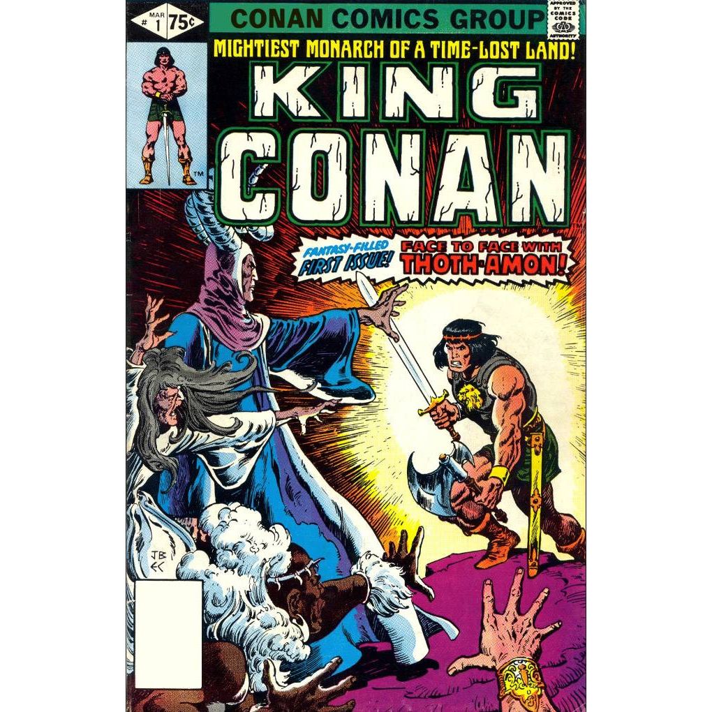 KING CONAN ORIG COMICS OMNIBUS HC VOL 01 REG ED (MR)
