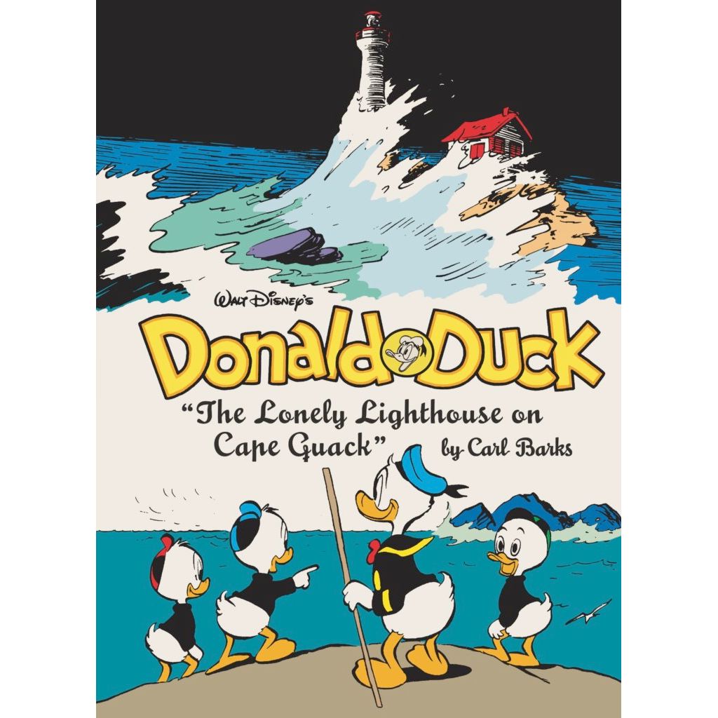 WALT DISNEYS DONALD DUCK HC THE LONELY LIGHTHOUSE ON CAPE QUACK