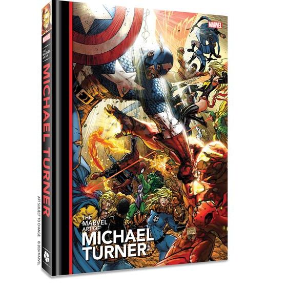 MARVEL ART OF MICHAEL TURNER HC DIRECT MARKET ED