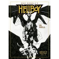 MIKE MIGNOLAS HELLBOY IN HELL ARTISTS EDITION HC BOOK 02 MIKE MIGNOLA CVR In-Store Date: 3/25/2026