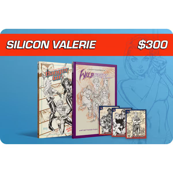 J. Scott Campbell's Danger Girl Silicon Valerie Edition Kickstarter Pre-Order