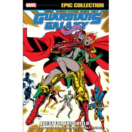 GUARDIANS OF THE GALAXY EPIC COLLECTION: QUEST FOR THE SHIELD On Sale 02/18/2025