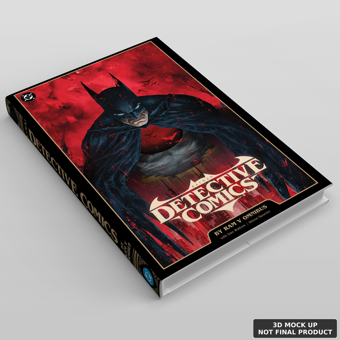 Batman: Detective Comics by Ram V Omnibus Panel Bound Comics Exclusive Variant Cover - On Sale Date: Sep 29, 2026