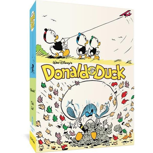 WALT DISNEYS DONALD DUCK GIFT BOX SET BALLOONATICS DUCK LUCK VOL 25 AND 27 HC In-Store: 11/12/2024