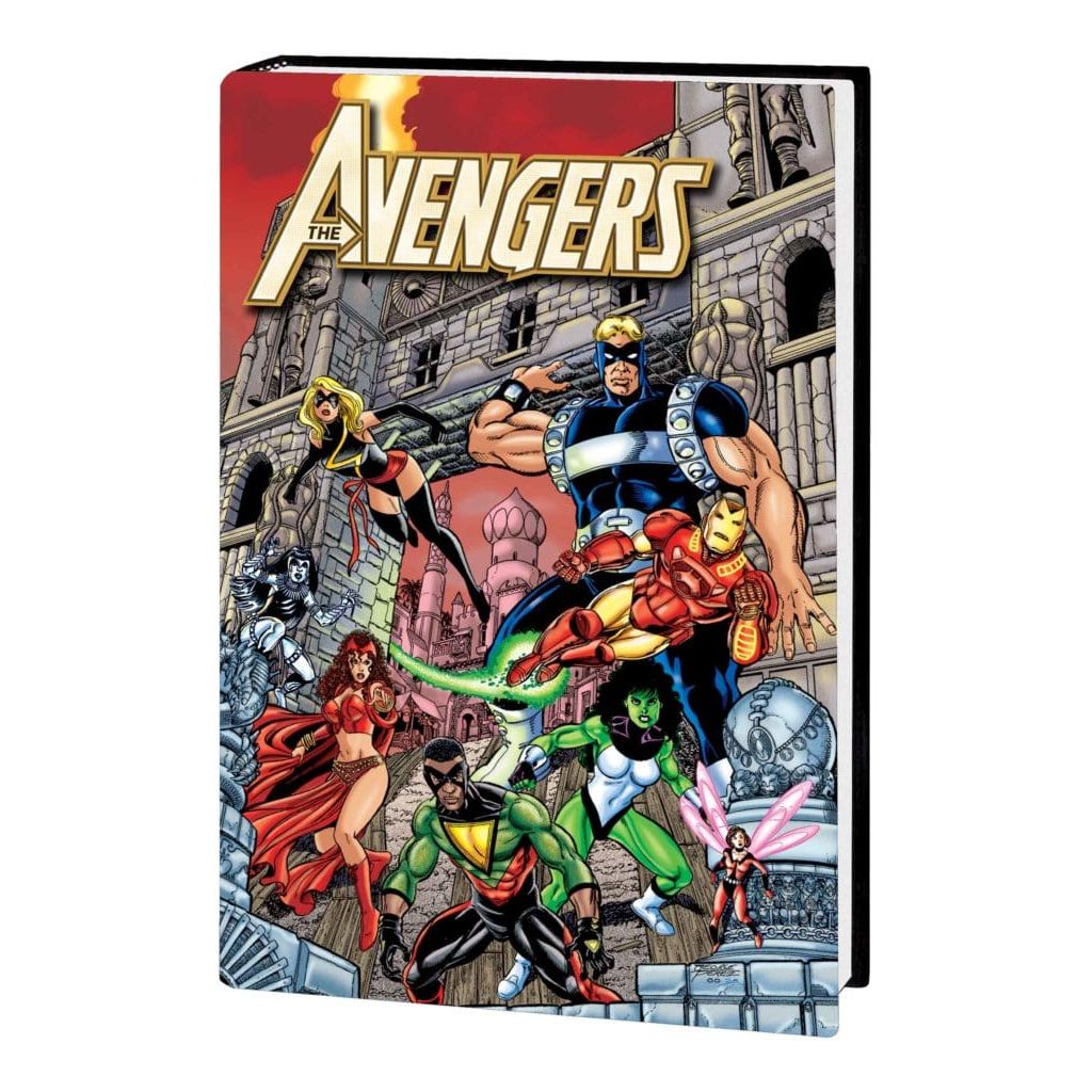 AVENGERS BY BUSIEK & PÉREZ OMNIBUS VOL. 2 HC GEORGE PEREZ TIME-LOST COVER [NEW PRINTING, DM ONLY]