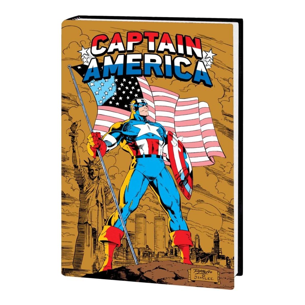 CAPTAIN AMERICA BY MARK GRUENWALD OMNIBUS VOL. 2 HC RON LIM ANNIVERSARY COVER