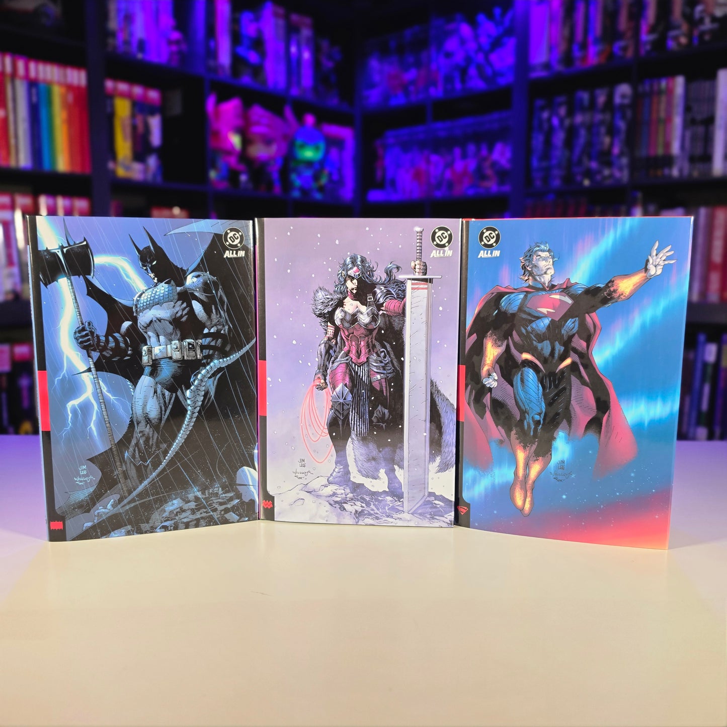 DC Absolute Trinity: Jim Lee FCBD Exclusive Hardcover Bundle