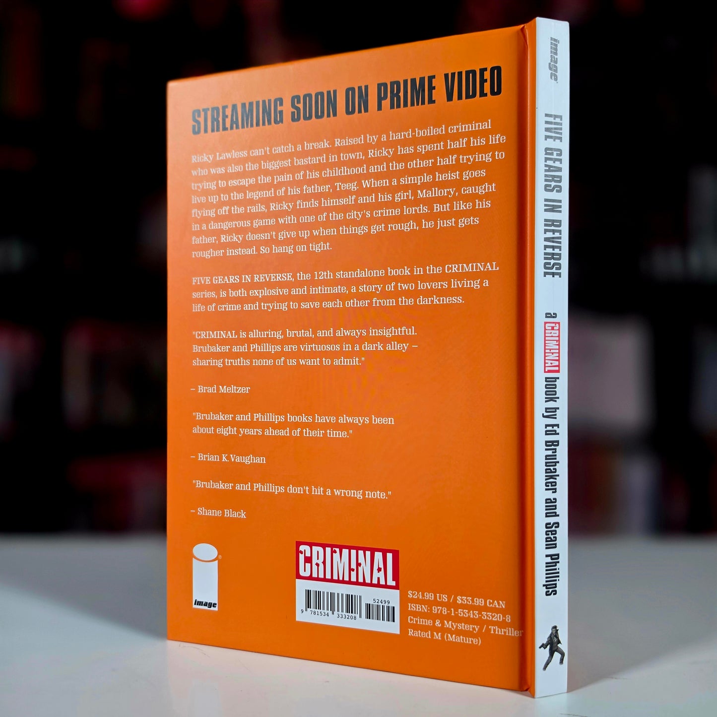 FIVE GEARS IN REVERSE A CRIMINAL BOOK HC (MR)